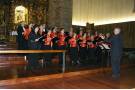 Actuación del Coro en la Basílica de la Virgen del Camino